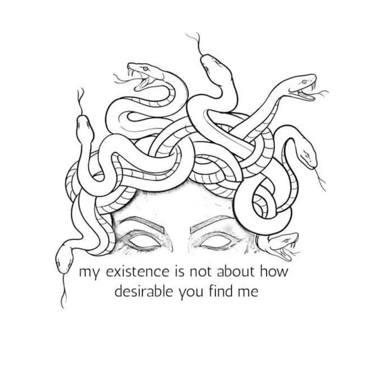 medusa tattoo design
